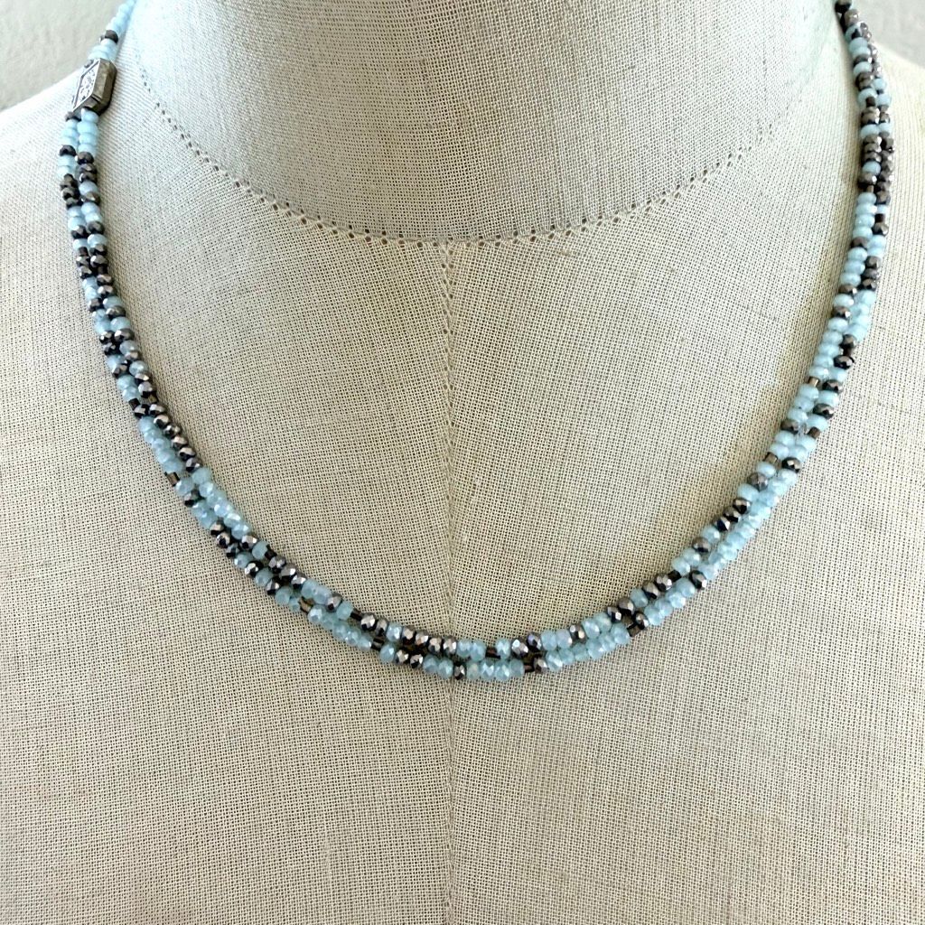 My Saint My Hero Long Beaded Necklace